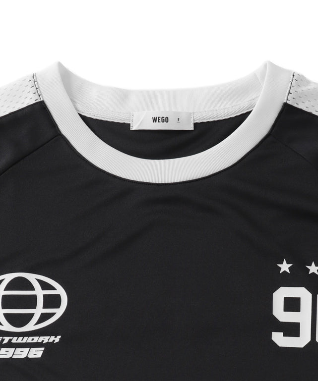 サッカーメッシュ切り替えビッグT