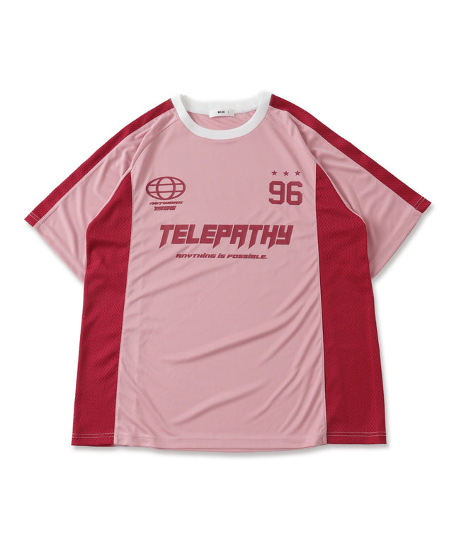 サッカーメッシュ切り替えビッグT