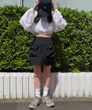 ホワイト モデル:155cm F着用