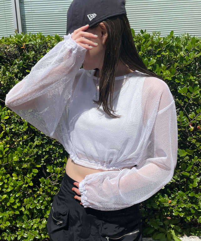 ホワイト モデル:155cm F着用