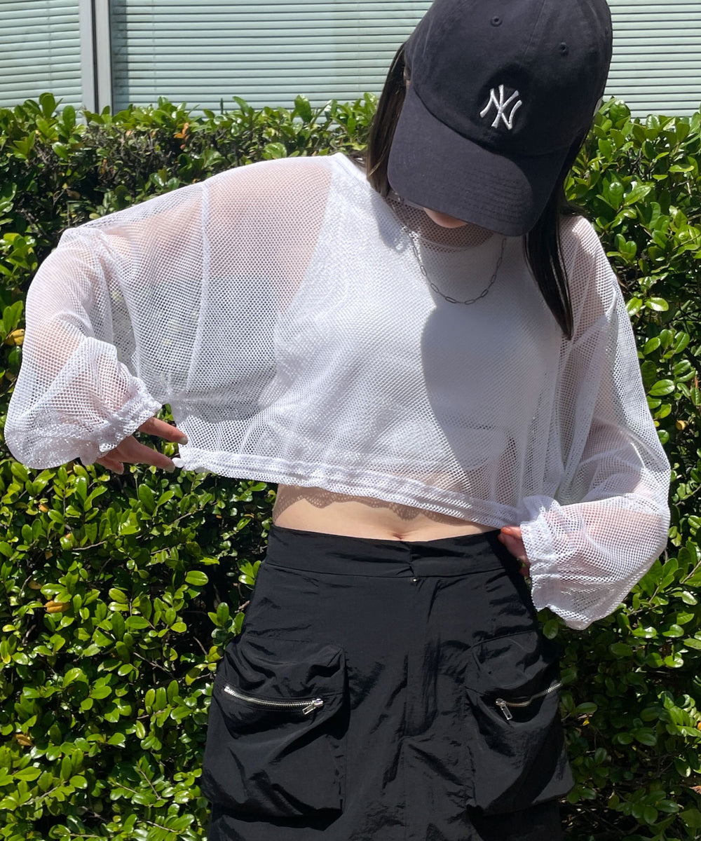 ホワイト モデル:155cm F着用