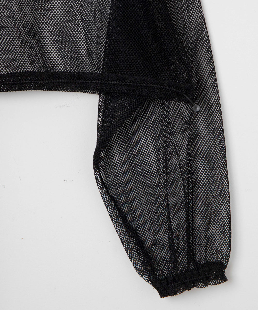 メッシュサイドドロストトップス