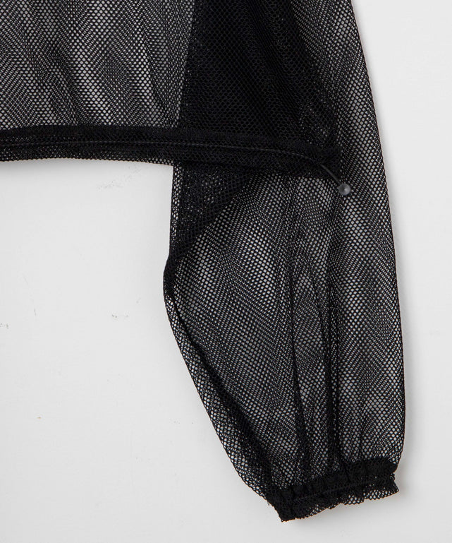 メッシュサイドドロストトップス