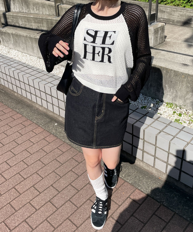 柄4 モデル:155cm F着用