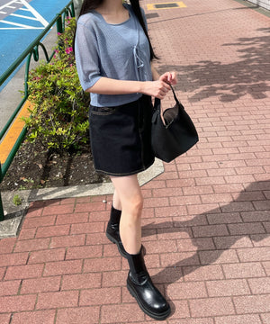 サックス　モデル:155cm F着用