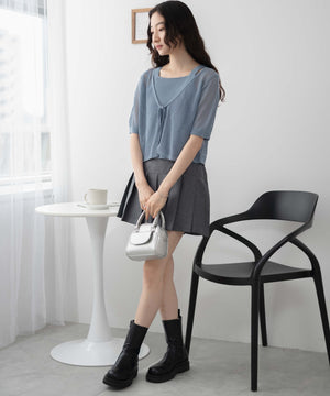 サックス　モデル:163cm F着用