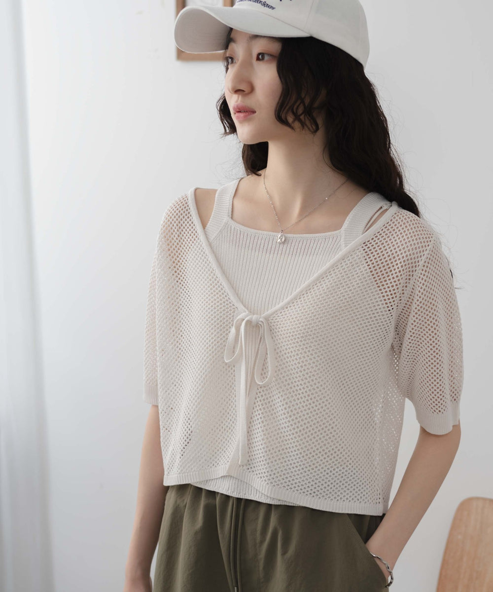 ホワイト　モデル:163cm F着用