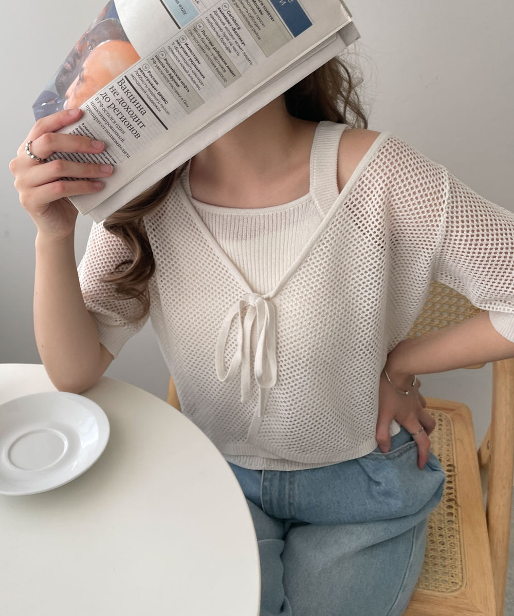 ホワイト　モデル:155cm F着用