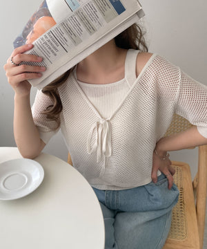 ホワイト　モデル:155cm F着用