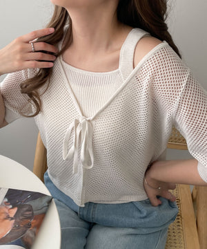 ホワイト　モデル:155cm F着用