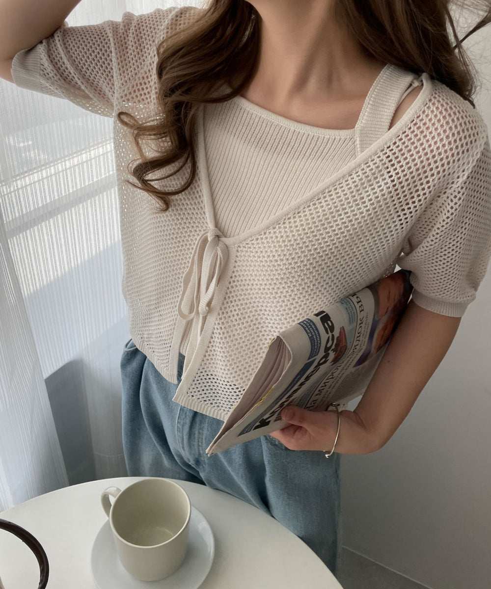 ホワイト　モデル:155cm F着用