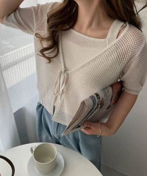 ホワイト　モデル:155cm F着用