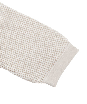 半袖メッシュアンサンブルカーデ