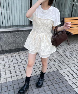 オフホワイト　モデル:155cm F着用