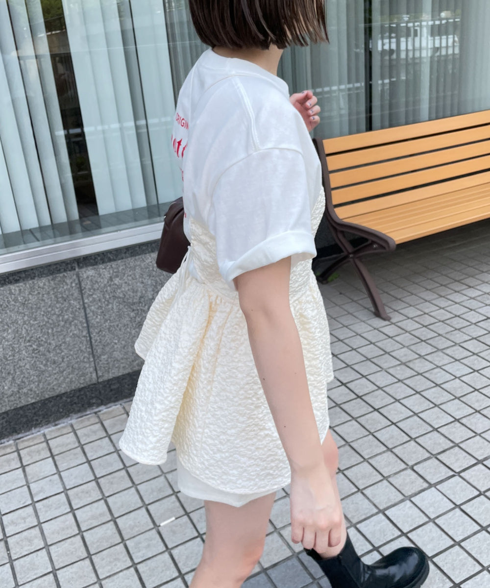 オフホワイト　モデル:155cm F着用