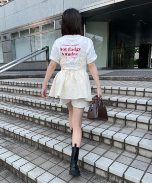 オフホワイト　モデル:155cm F着用