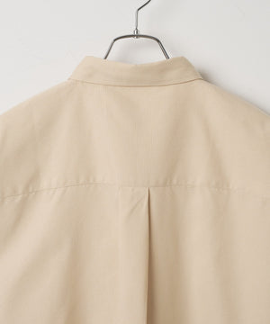 イージーケアオックスフォードワンポイントシャツ（S）