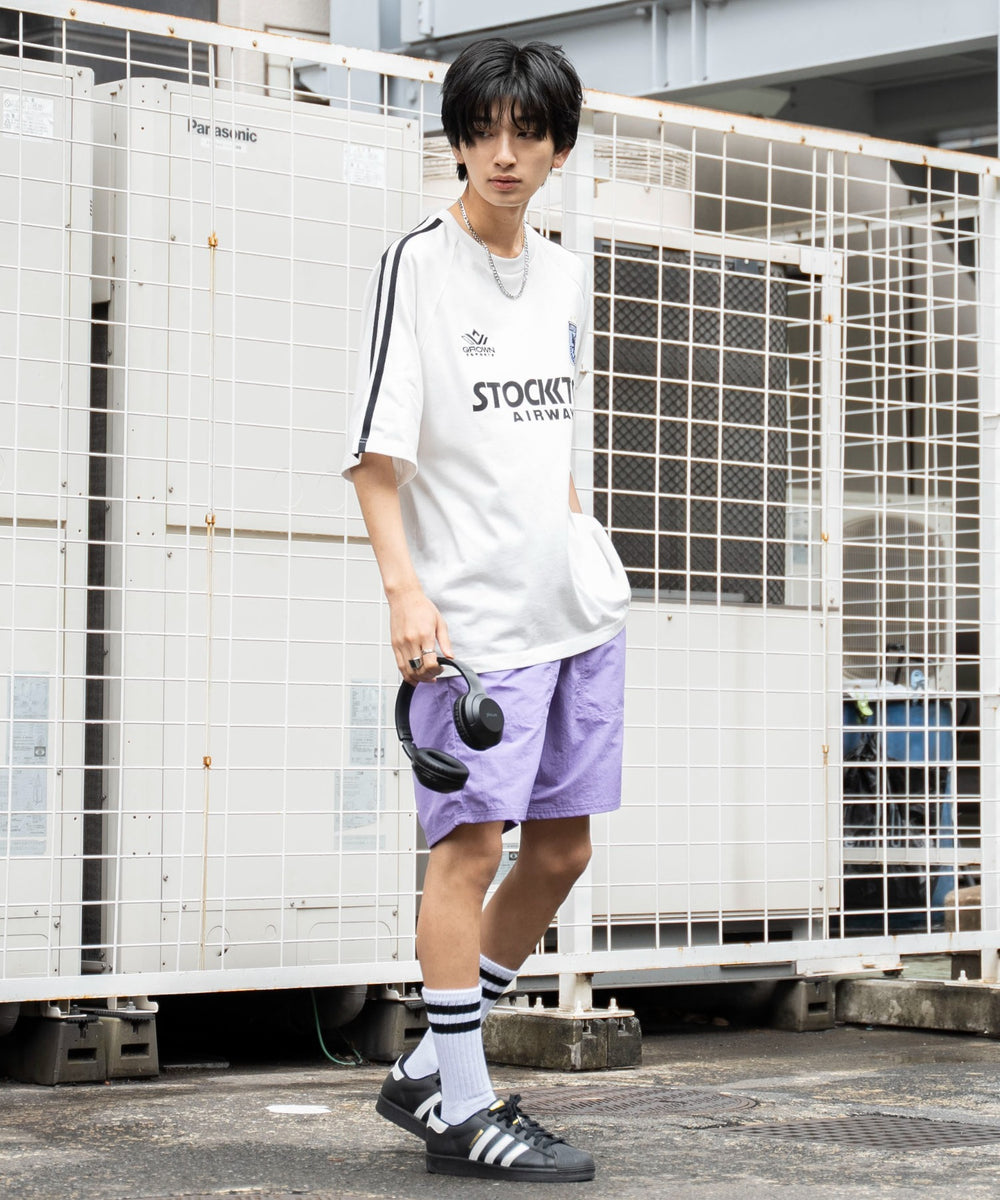 Lパープル モデル：180cm L着用