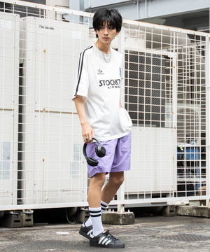 Lパープル モデル：180cm L着用