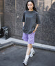 Lパープル モデル：161cm M着用