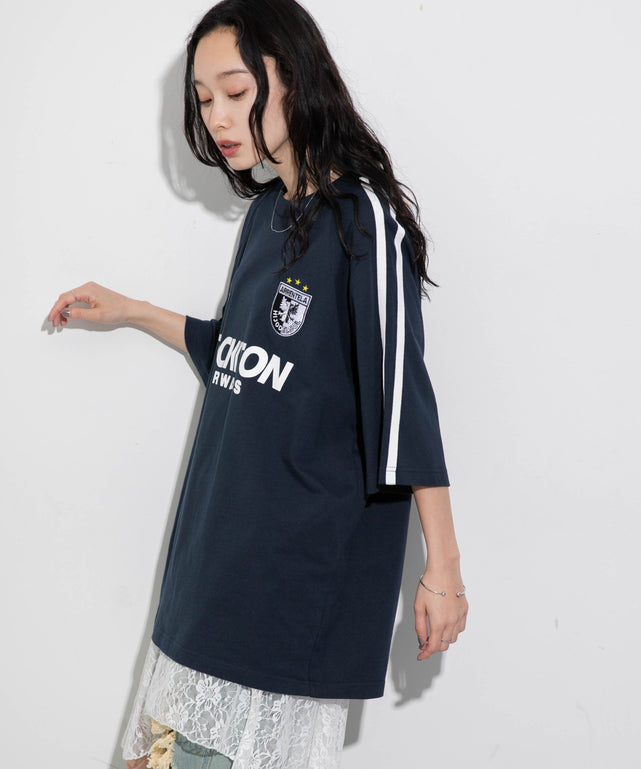 ネイビー モデル：161cm L着用