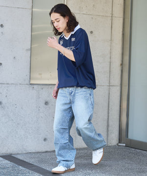 デニム中濃加工色 モデル：174cm L着用