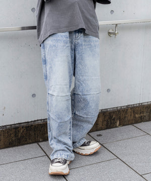 デニム中濃加工色 モデル：175cm L着用