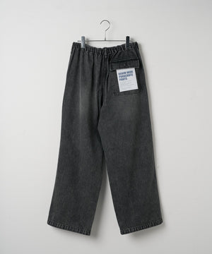 デニムパラシュートパンツ