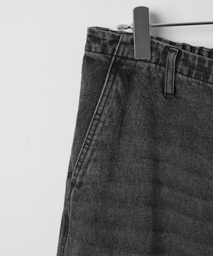 デニムパラシュートパンツ