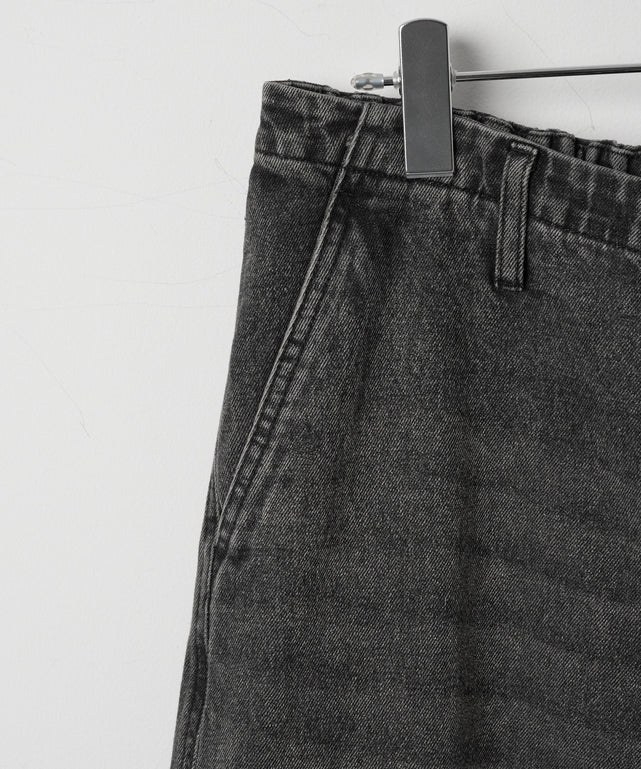 デニムパラシュートパンツ