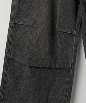 デニムパラシュートパンツ