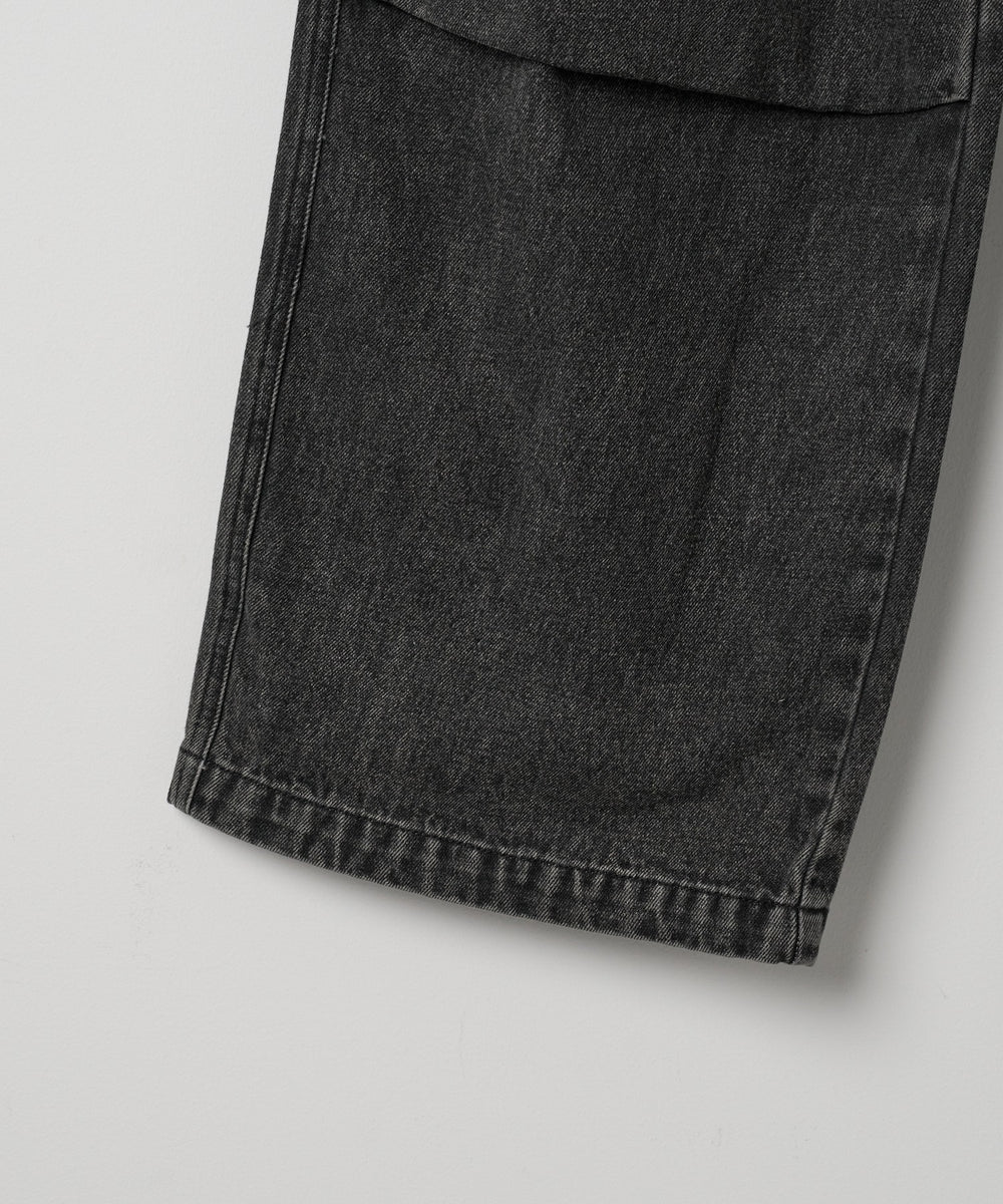 デニムパラシュートパンツ