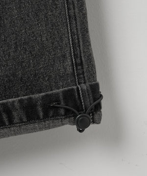 デニムパラシュートパンツ