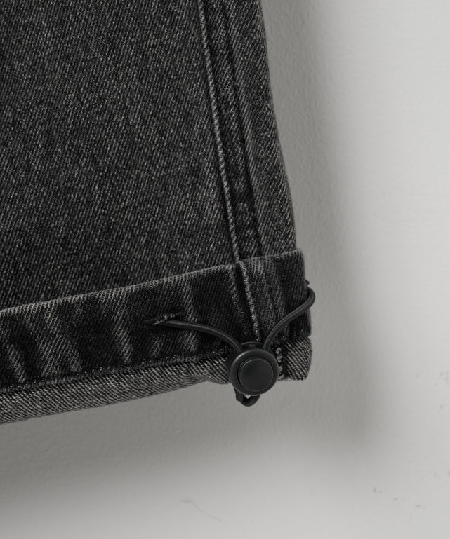 デニムパラシュートパンツ