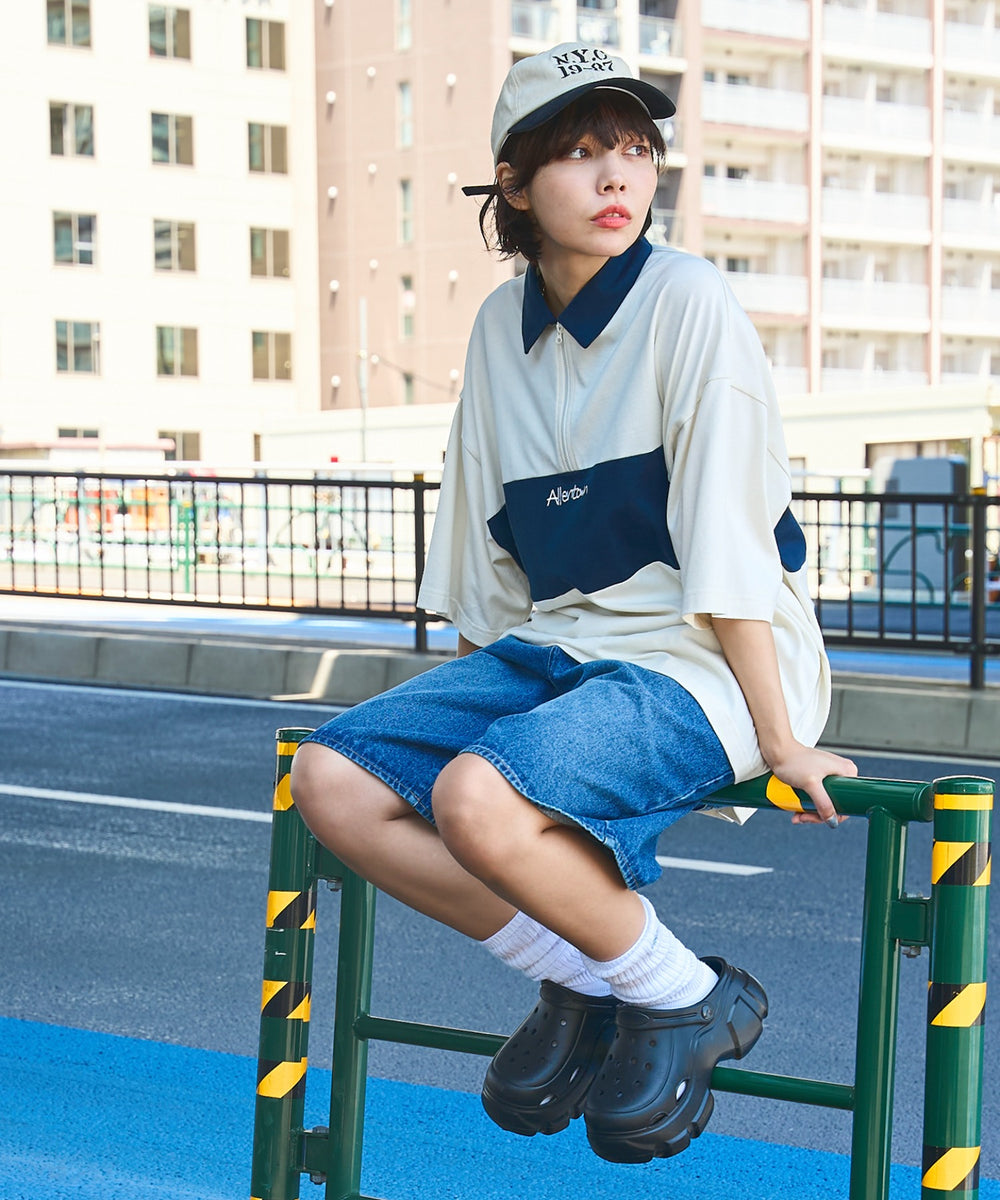 オフホワイト モデル：160cm L着用