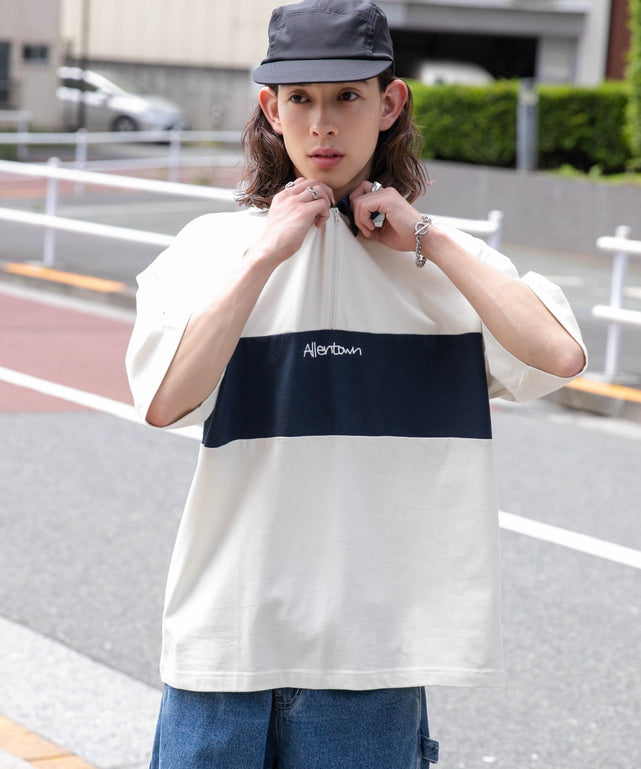 オフホワイト モデル：174cm L着用