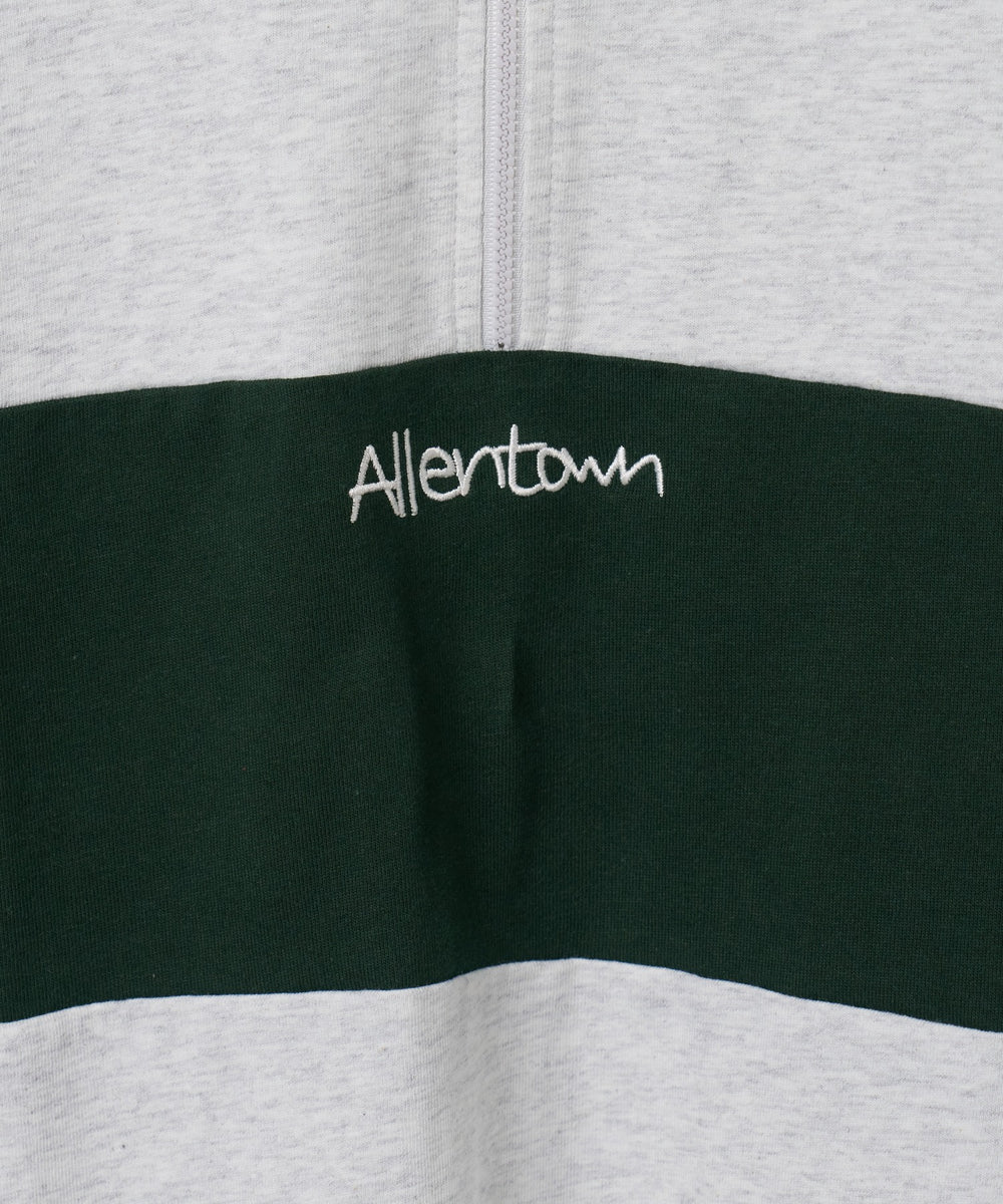 ワンポイントカラーブロックプルオーバー