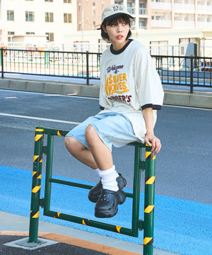 ホワイトアイボリー モデル：160cm L着用