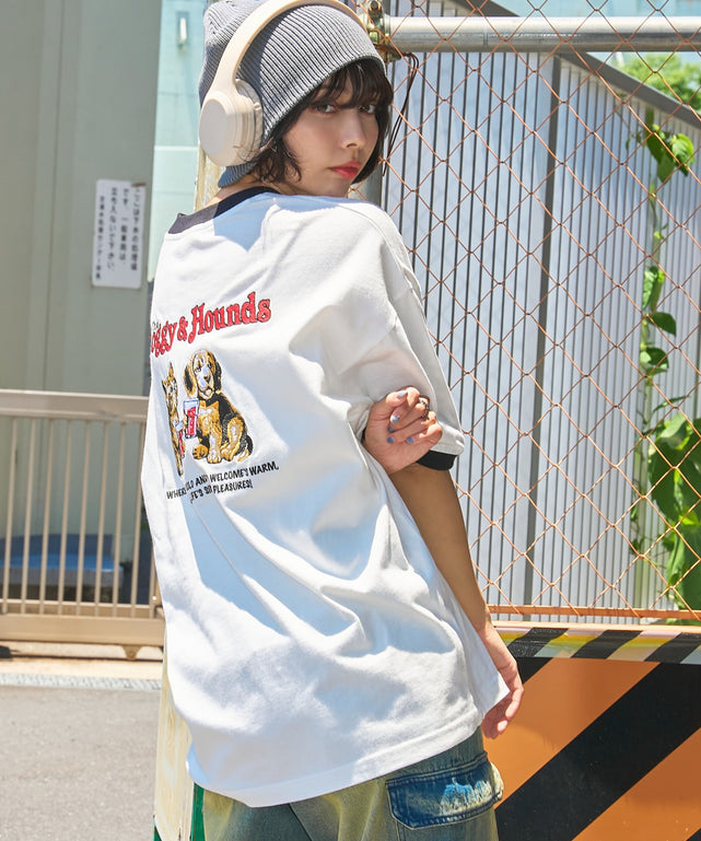 ホワイト モデル：160cm L着用