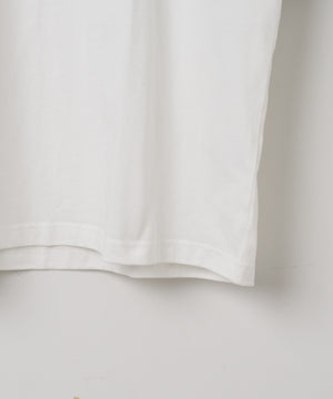 モチーフ刺繍リンガーT