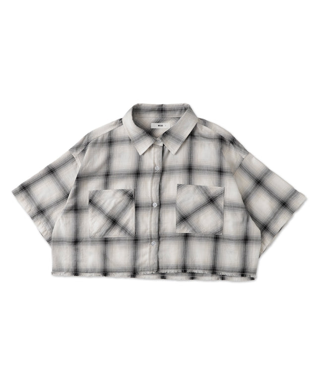 ホワイト系チェック1