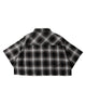 オンブレチェックショートシャツ