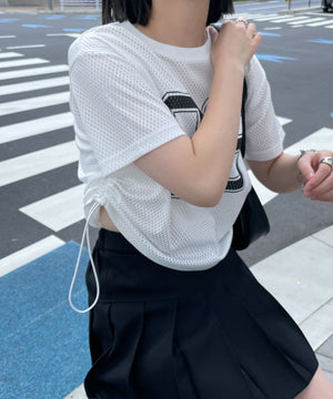 ホワイト  モデル:155cm F着用