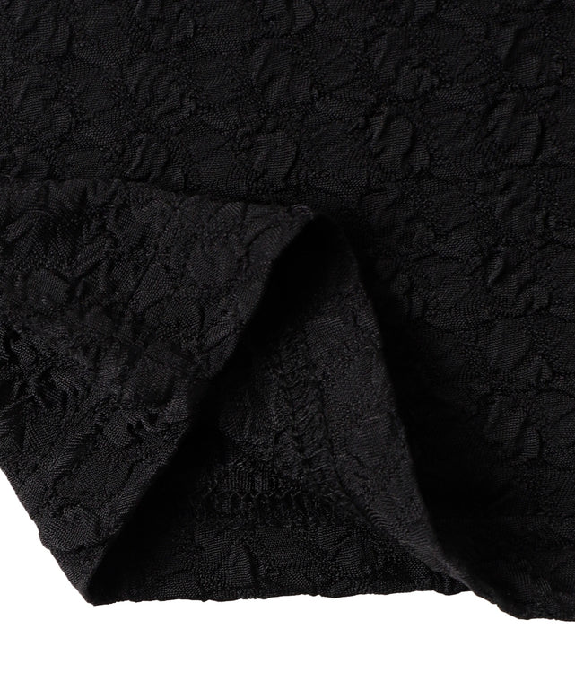 クリンクルプリントトップス