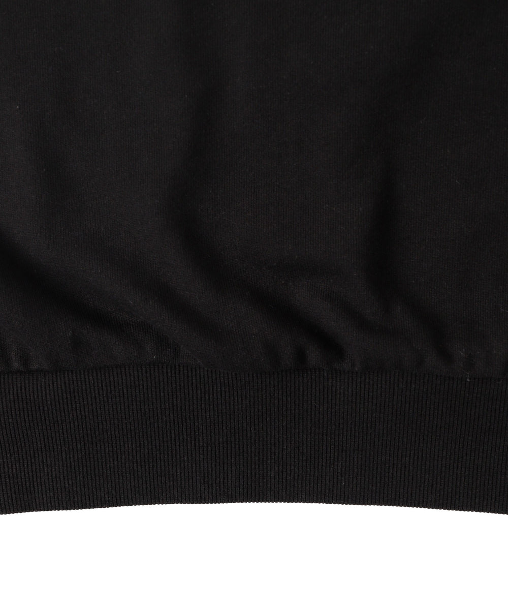 ハーフZIPノースリーブトップス