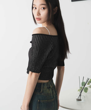 ブラック　モデル;161cm F着用