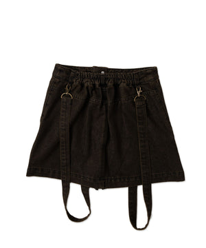 ヴィンテージウォッシュサス付スカパン