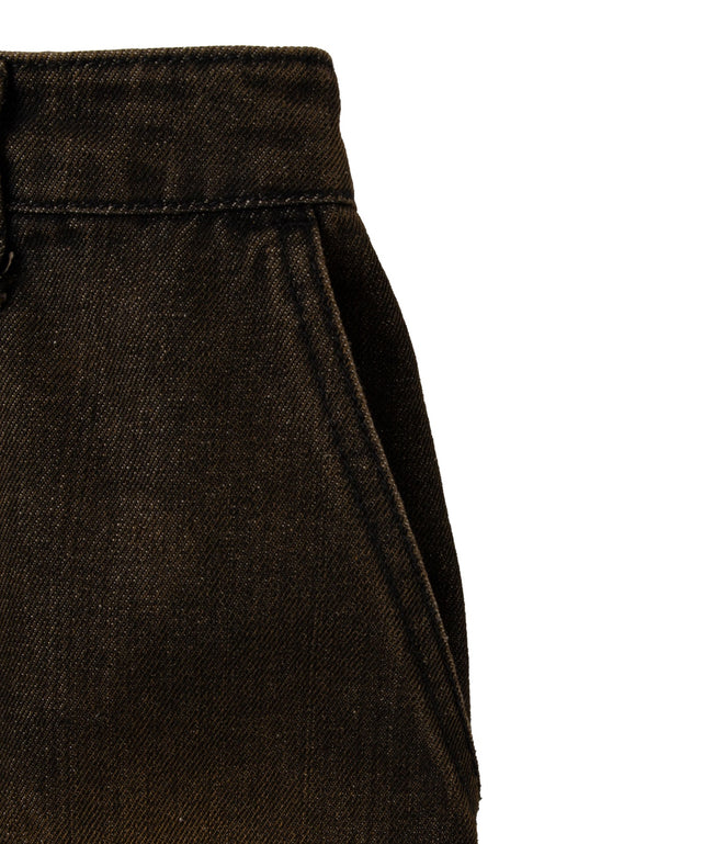 ヴィンテージウォッシュサス付スカパン