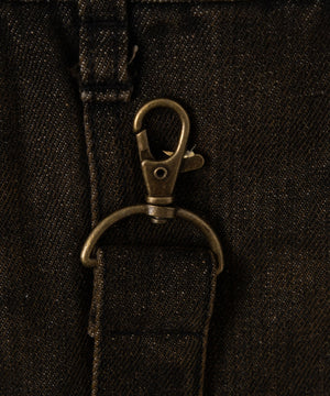 ヴィンテージウォッシュサス付スカパン