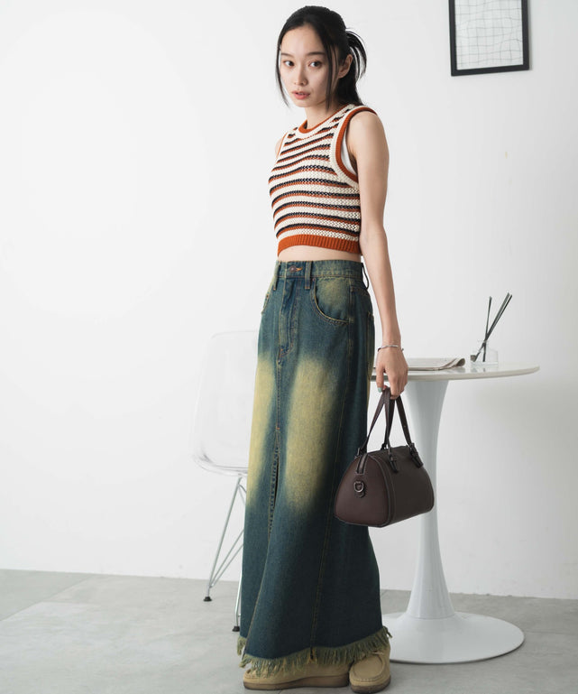 オレンジ　モデル:161cm F着用